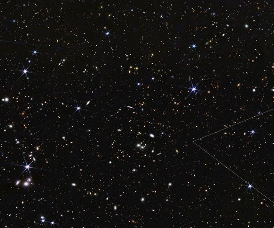 Credits: Image: NASA, ESA, CSA, STScI, Rohan Naidu (MIT); Image Processing: Joseph DePasquale (ST...