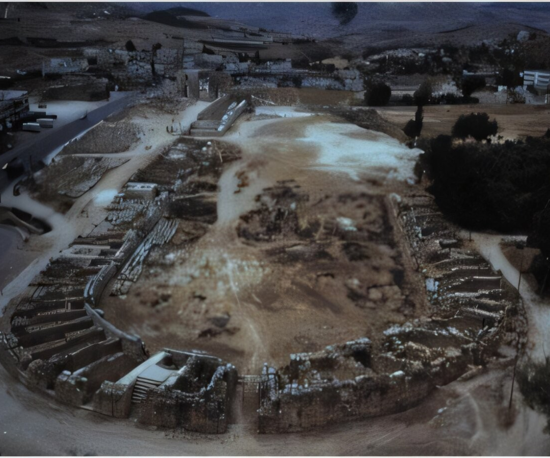 Foi no antigo hipódromo de Jerash, na atual Jordânia, que a vala contendo cerca de 230 restos m...