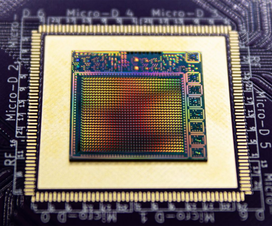The superconducting chip used for the fusion plasma experiments. A neuromorphic neural network me...