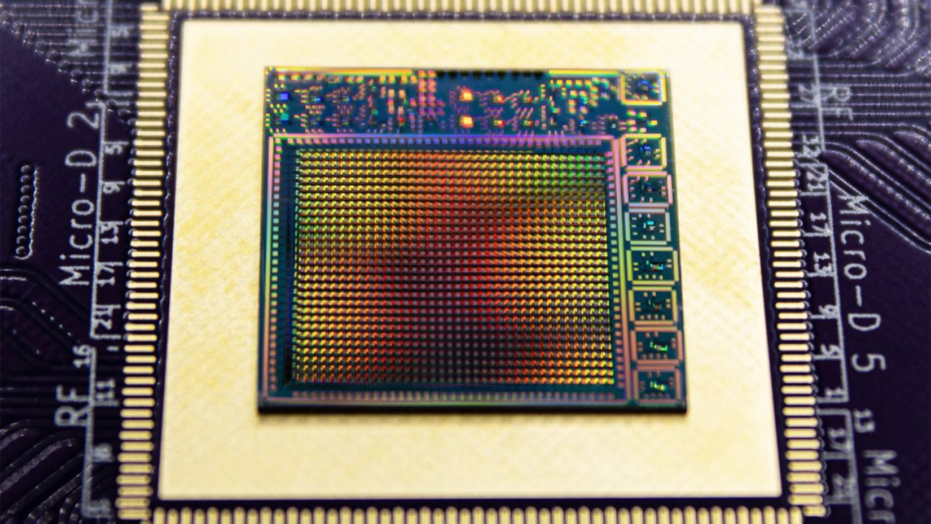 The superconducting chip used for the fusion plasma experiments. A neuromorphic neural network me...