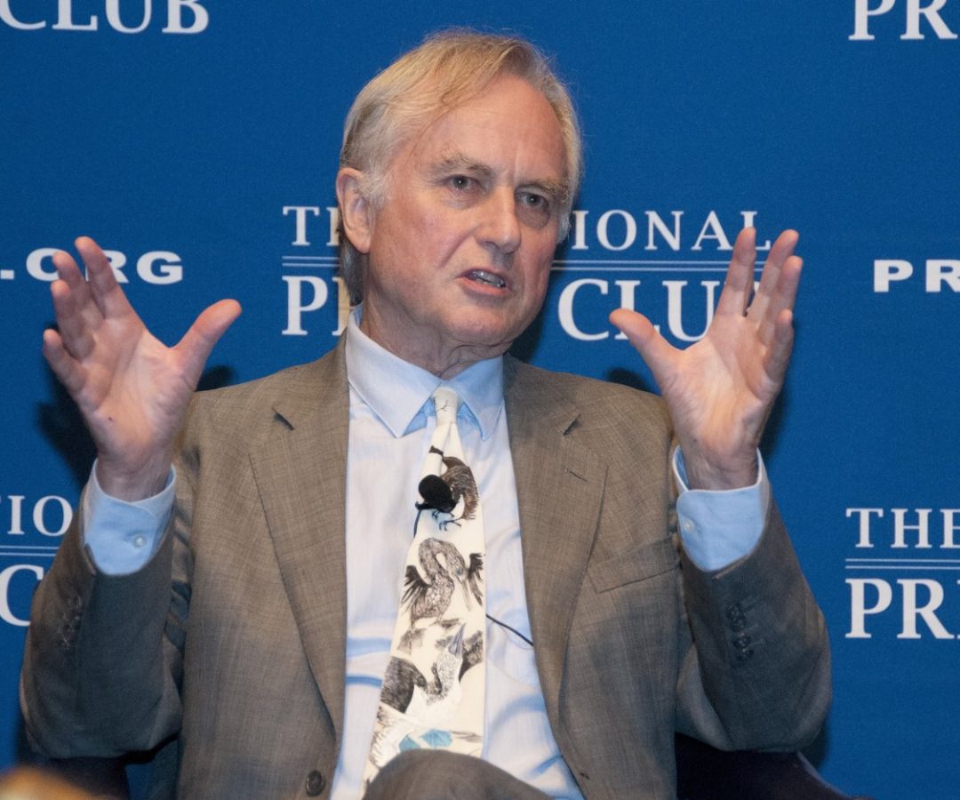 Richard Dawkins, evolutionary biologist and author of The Selfish Gene, speaks at the National Pr...